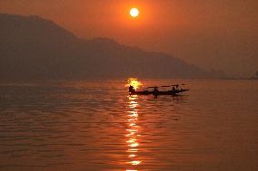 Sunset In Srinagar