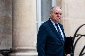 Council Of Ministers At The Elysee Palace