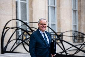 Council Of Ministers At The Elysee Palace