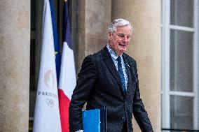 Council Of Ministers At The Elysee Palace