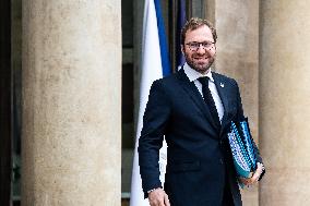 Council Of Ministers At The Elysee Palace