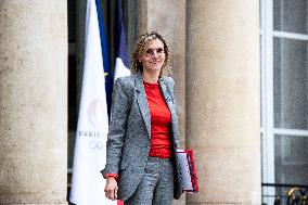 Council Of Ministers At The Elysee Palace