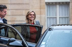 Council Of Ministers At The Elysee Palace