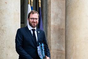 Council Of Ministers At The Elysee Palace