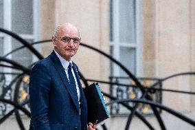 Council Of Ministers At The Elysee Palace