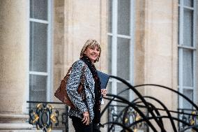 Council Of Ministers At The Elysee Palace