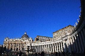 Pope Francis at St. Peter's Square - Vatican