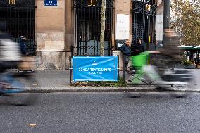 Limited Traffic Zone sign - Paris