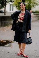 PFW - Ganni Street Style