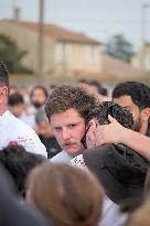 Silent March in tribute to Nicolas Dumas - Romans-sur-Isere