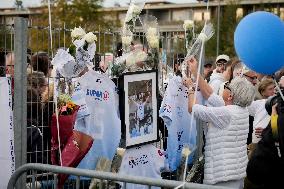 Silent March in tribute to Nicolas Dumas - Romans-sur-Isere