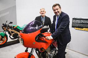 The Inauguration Of The 110th Edition Of EICMA Milan Motorcycle Show At Rho Fiera Milano In Milan