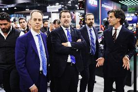 The Inauguration Of The 110th Edition Of EICMA Milan Motorcycle Show At Rho Fiera Milano In Milan