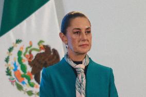 Mexico’s President Claudia Sheinbaum Briefing Conference