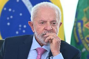 President Of Brazil Luiz Inácio Lula Da Silva