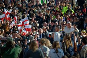 Pope Francis Attends The Weekly General Audience At St Peter's Square