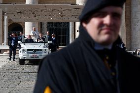 Pope Francis Attends The Weekly General Audience At St Peter's Square