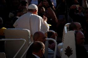 Pope Francis Attends The Weekly General Audience At St Peter's Square