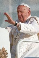 Pope Francis Attends The Weekly General Audience At St Peter's Square