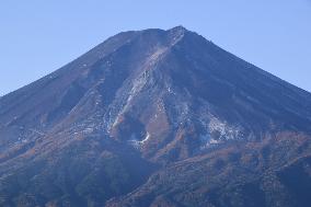 Snowcapped Mt. Fuji