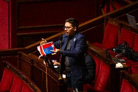 Discussion Of The Social Security Financing Bill In The French National Assembly, In Paris