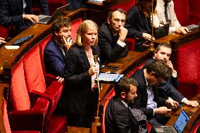 Discussion Of The Social Security Financing Bill In The French National Assembly, In Paris