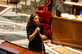 Discussion Of The Social Security Financing Bill In The French National Assembly, In Paris