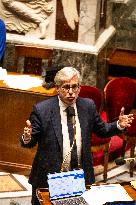 Discussion Of The Social Security Financing Bill In The French National Assembly, In Paris