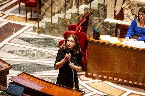 Discussion Of The Social Security Financing Bill In The French National Assembly, In Paris