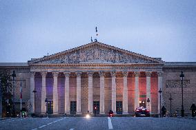 Discussion Of The Social Security Financing Bill In The French National Assembly, In Paris