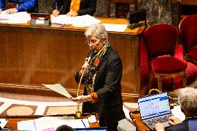 Discussion Of The Social Security Financing Bill In The French National Assembly, In Paris