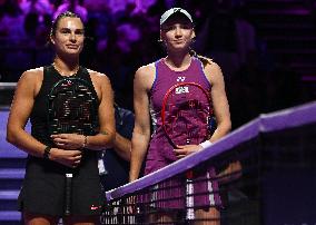 WTA Finals 2024 - Day 5