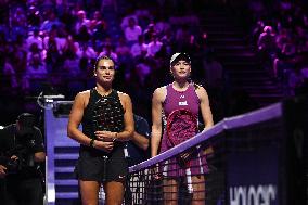 WTA Finals 2024 - Day 5