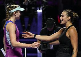 WTA Finals 2024 - Day 5