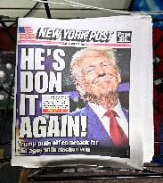 Papers React To Trump’s Election - NYC