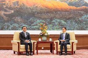 Japan business leader meets China vice president