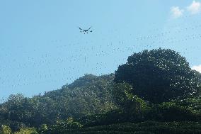 Drone Air Transportation of Organic Fertilizer in Hangzhou