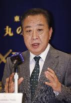 Japan main opposition party head Noda