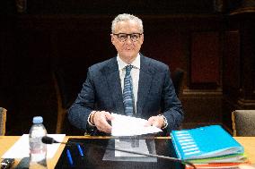 Bruno Le Maire hearing at the French Senate - Paris