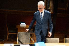 Bruno Le Maire hearing at the French Senate - Paris