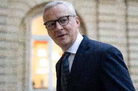 Bruno Le Maire hearing at the French Senate - Paris