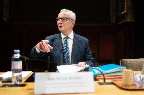 Bruno Le Maire hearing at the French Senate - Paris