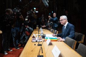 Bruno Le Maire hearing at the French Senate - Paris