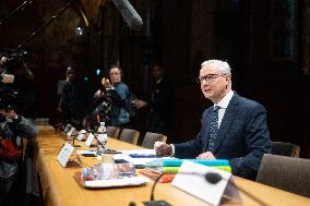 Bruno Le Maire hearing at the French Senate - Paris