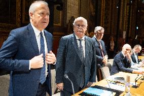 Bruno Le Maire hearing at the French Senate - Paris