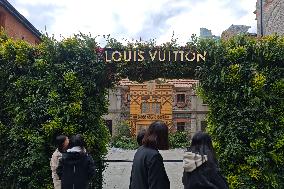 LV World's First Home Goods Store in Shanghai