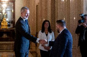 King Felipe Audiences - Madrid