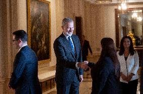 King Felipe Audiences - Madrid