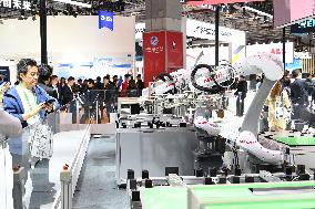 Robot Booth at 7TH CIIE in Shanghai