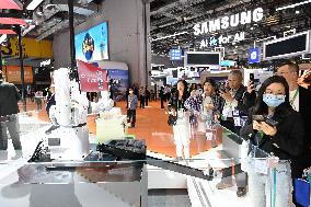 Robot Booth at 7TH CIIE in Shanghai